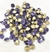 COD 6584 - Pedras de Strass SS20 Violet - Pacote com 10 Pedras