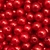 COD 8346 - Pérola de Abs 6mm Vermelho - 10 Gramas