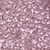 COD 3198 - Cristal 4mm Balão Rosa Bb - Com Aprox. 80 pedras