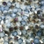 COD 3123 - Cristal 4mm Balão Azul Boreal - Aprox. 80 pedras