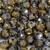 COD 193 - Cristal 6mm Dourado Rajado - Aprox. 90 Pedras