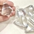 COD 368 - Pingente de Cristal Peão Transparente - Unidade