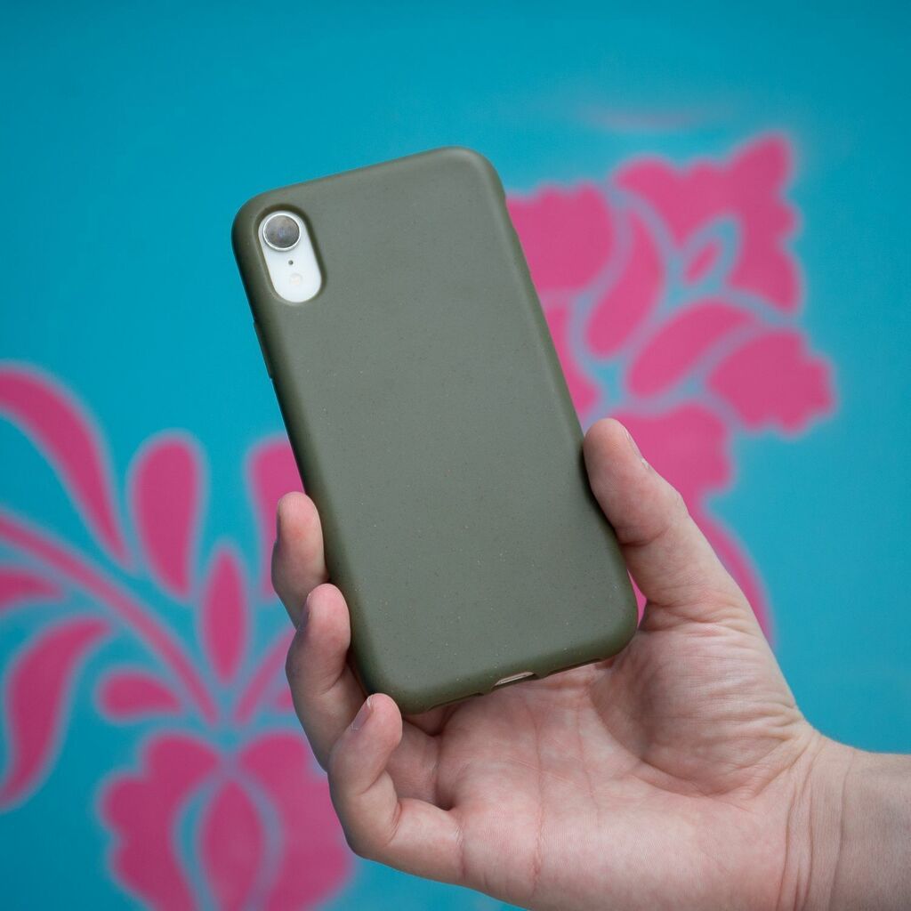 Funda para iPhone SE 2022, Case InstaCase Biodegradable Menta