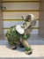 Elefante de Resina - Verde na internet