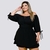 Imagem do Macaquinho Ciganinha Short Saia Feminino Plus Size 48 a 52