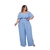 Imagem do Macacão Plus Size Feminino Ciganinha Pantalona 0580