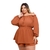 Macaquinho Plus Size Ciganinha Short Saia c Elastec 0467 na internet