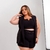 Imagem do Conjunto Trijunto Plus Size Max Colete + Short + Cropped 0539