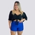 Conjunto Plus Size Short e Cropped Detalhe no Busto 0238 na internet