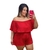 Macaquinho Plus Size Feminino Ciganinha Soltinho 0583 na internet