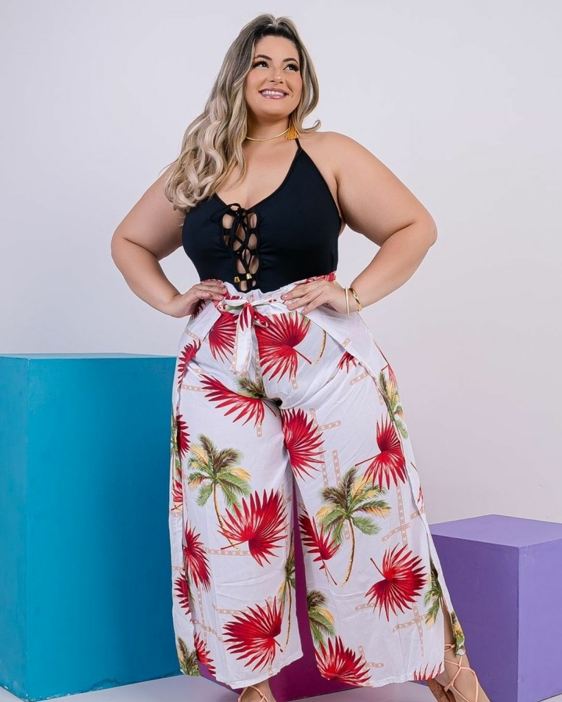 Pantalona envelope estampada on sale