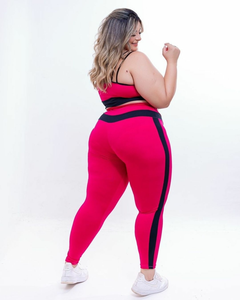 Plus size moda fitness clearance