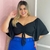 Cropped Plus Size Feminino de Manga Com Flare Elastex 0237 na internet