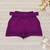 Short Plus Size Feminino Com Barra Dobrada e Cinto 0241 na internet