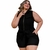 Macaquinho Plus Size Ziper Roupas Femininas GG na internet