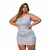 Vestido Plus Size Feminino Paetê Drapeado Busto Roupas 48 52 - loja online