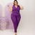 Macacão Plus Size Longo cinto Roupas Femininas 48 ao 52 - loja online