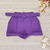 Short Plus Size Feminino Com Barra Dobrada e Cinto 0241 - loja online