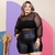 Conjunto Plus Size Feminina Blusa Tule Short Cinto 48 a 52 - Bellucy Modas