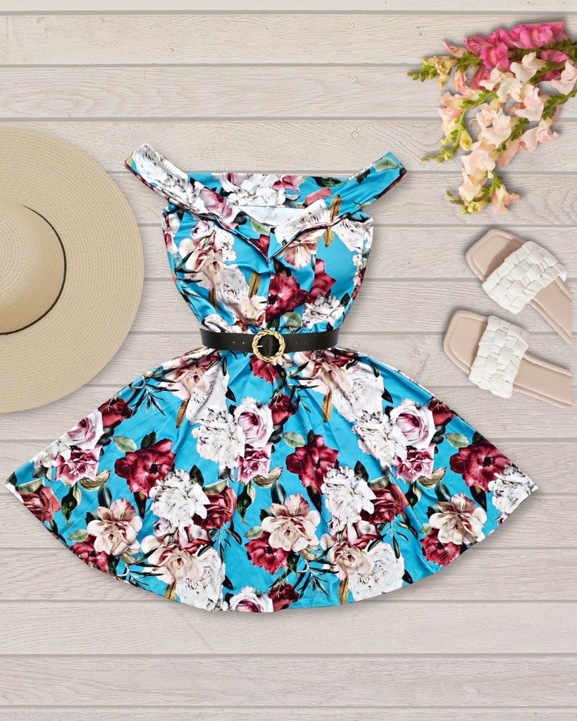 Vestido rodado feminino sales