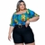 Imagem do Conjunto Plus Size Short Cropped Elastec Roupas Femininas