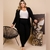 Imagem do Conjunto Plus Size Blusa Blazer Calça Roupa Feminina 48 a 52