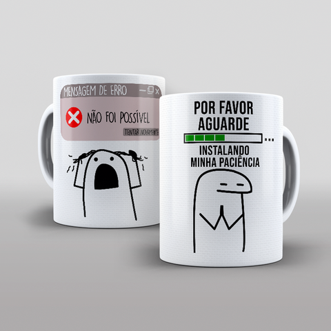 Caneca Flork - Instalando minha paciência