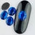 Pedraria de Unha, Oval LP Azul Bic 6x8 - 10pcs - comprar online
