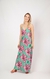 VESTIDO FLOWERS VERDE - comprar online