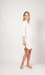 VESTIDO CAMISERO LILI BLANCO - tienda online