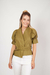 BLUSA CAROLINE DARK GREEN - itsmeandrea