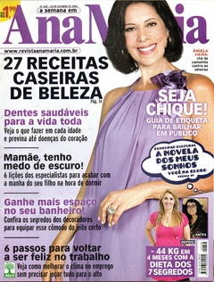 Revista Ana Maria Nº 628 - Ângela Vieira (24/10/2008)