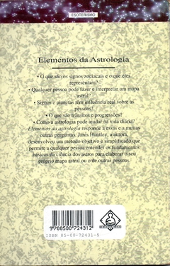 Elementos Da Astrologia - Janis Huntley - comprar online