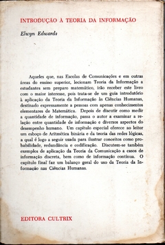 Introdução à teoria da informação - Elwyn Edwards - comprar online