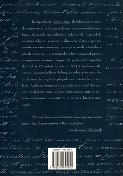 O Homem Da Companhia - Anthony Sampson - comprar online