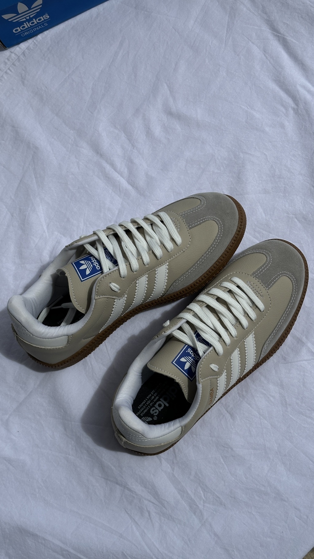 Adidas samba bege 2025