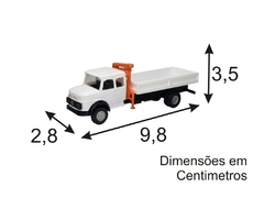 Imagem do 048 CAMINHAO MB CARGA SECA MUNCK - ESCALA 1/87 (HO)