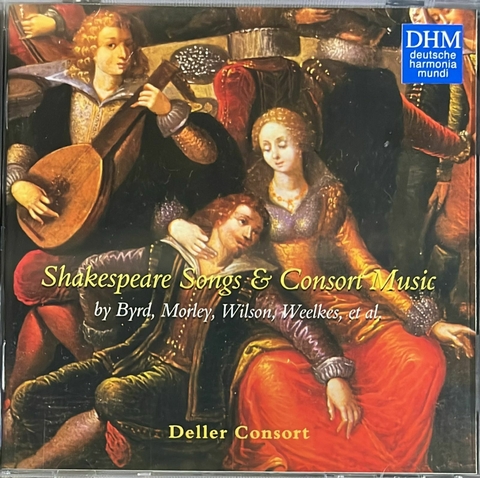 Musica De Obras De Shakespeare - Musica de Byrd,Morley,Weekles,Wilson,Cutting - Deller Consort (1 CD)