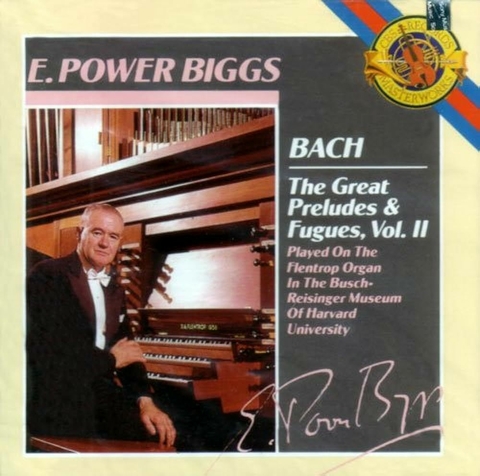 Musica Instrumental Organo Power Biggs (Edward) Bach: Great Preludes & Fugues - Vol Ii - E.Power Biggs (1 CD)