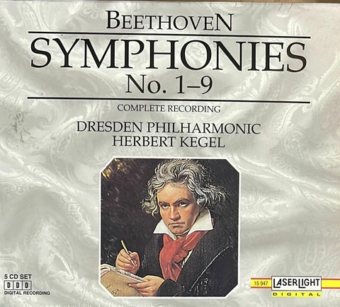 Beethoven Sinfonia (Completas) - Dresden Phil/Kegel (5 CD)