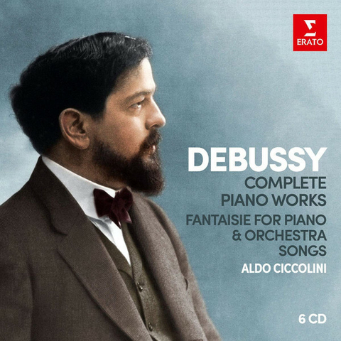 Debussy Coleccion de obras para piano - A.Ciccolini (6 CD)
