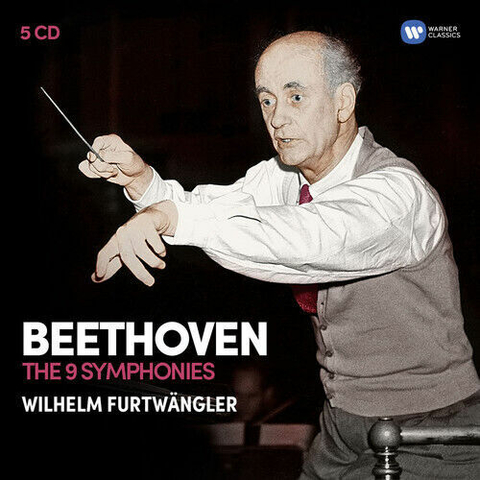 Beethoven Sinfonia (Completas) - Vienna Phil(1-7)-Stockholm Phil(8)-Bayreuth F.O(9)/Furtwangler (5 CD)