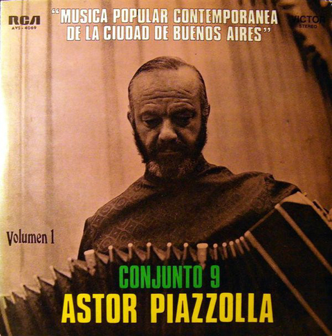 Piazzolla A Musica Popular Contemporanea De Buenos Aires: Vol. 1 - Conjunto 9-A.Piazzolla (1 LP)