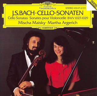 Bach Sonata Viola Da Gamba y Clave Bwv 1027/9 (Completas) - M.Maisky(Cello)/M.Argerich(Piano) (1 CD)