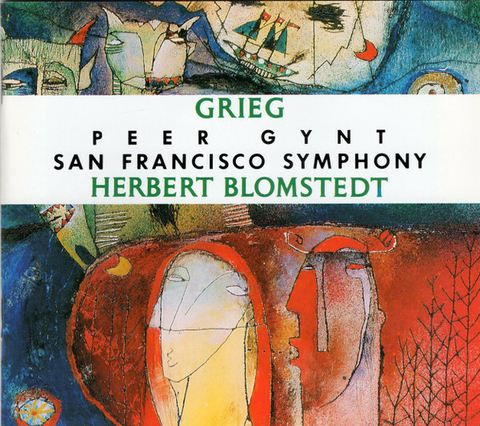 Grieg Peer Gynt (Musica Incidental)-(Seleccion) - Malmberg-Haeggander-San Francisco S.O.& Choir/Blomstedt (1 CD)