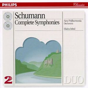 Schumann Sinfonia (Completas) - New Philhamonia O/Inbal (1 CD)