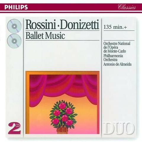 Donizetti & Rossini: Musica De Ballet - Monte-Carlo Opera N.O/De Almeida (2 CD)
