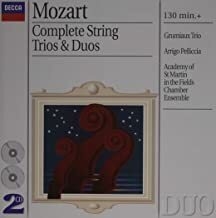 Mozart Fugas Para Trio De Cuerdas K 404a (6) (Completas) - Grumiaux Trio (S/Obras De Bach) (2 CD)