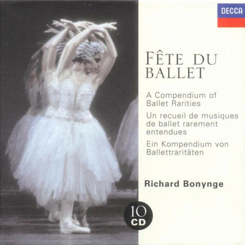 Musica De Ballet Fete Du Ballet - Coleccion de ballets y piezas de ballets - Richard Bonynge - Varias orquestas/R.Bonynge (10 CD)
