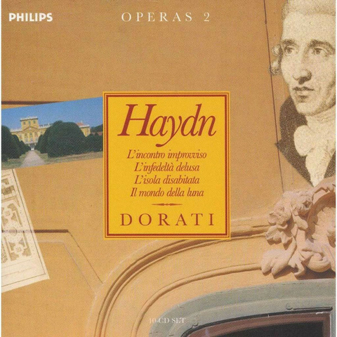 Haydn – Compendio de Operas N°2 - Mathis-Auger-Alva-Hendricks-Ahnsjo-Baldin/Dorati (10 CD)